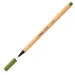 Stabilo: Point 88 liner 0,4mm v mechově zelené barvě