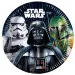 Star Wars 8dílná sada papírových talířů 20cm