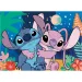 Stitch 2 v 1, puzzle a omalovánka, 24 dílků, 35x25 cm – Lisciani