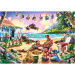 Stitch na pláži 1000dílné prémiové plus puzzle - Trefl