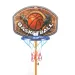 Stojan na basketbal s dinosaury a míčem