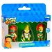 Stumble Guys balení 3ks mini figurek různé druhy, série 3, 1ks