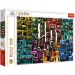 Svět kouzel Harryho Pottera puzzle 1500 dílků - Trefl