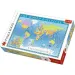 Světová politická mapa puzzle 2000 dílků - Trefl