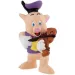 Tři prasátka: Figurka prasátka s houslemi - Bullyland