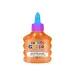 Třpytivé tekuté neonové oranžové lepidlo 88ml - Carioca