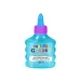 Třpytivé tekuté neonové světle modré lepidlo 88ml - Carioca