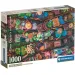 Thajský plovoucí trh HQC puzzle 1000 dílků - Clementoni