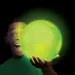 Tiny Glowzilla Wubble svítící neonový bublinový míč zelené barvy 30 cm
