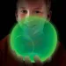 Tiny Wubble svítící ve tmě zelený bublinový míč 30 cm