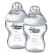 Tommee Tippee: Closer To Nature ANTI-COLIC kojenecká láhev 260 ml, sada 2 ks (0 m+)