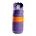 Tommee Tippee: Superstar Flip top hrnek se slámkou v fialové barvě 500 ml (od 18 měsíců)