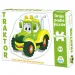 Traktor obří podlahová skládačka 12 kusů