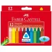 Trojhranné voskové pastelky 12 ks – Faber-Castell