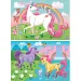 Věřím v jednorožce Supercolor 2 v 1 puzzle 2x20 dílků - Clementoni
