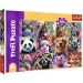 Vtipné zvířecí portréty 300dílné puzzle - Trefl