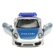 Welly: Kovový model policejního auta Porsche 911, 11 cm