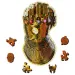 Wood Craft: Mstitelé nekonečné rukavice 500+5 dílků prémiové dřevěné puzzle - Trefl