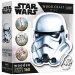 Wood Craft: Star Wars - Přilba Stormtroopera, 160 dílků prémiové dřevěné puzzle - Trefl