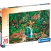 Zvířata džungle 300 dílků Super puzzle - Clementoni