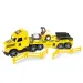Magic Truck Technic: Nákladní auto s válcem a světlem 80cm - Wader