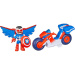 Marvel Iron Man a úžasní přátelé – Kapitán Amerika a vozidlo Super Bike – Hasbro