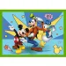 Mickey Mouse a jeho přátelé 4 v 1 puzzle - Trefl