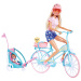 Steffi Love: Cyklistka Steffi s dětským vozíkem za kolo - Simba Toys